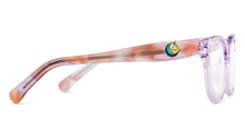 Load image into Gallery viewer, Purple Round Full Rim Kids Eyeglasses by Hooper-208728