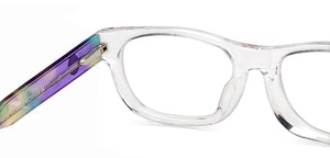 Transparent Round Full Rim Kids Eyeglasses by Hooper-208734