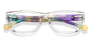 Transparent Round Full Rim Kids Eyeglasses by Hooper-208734