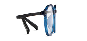 Blue Oval Full Rim Kids Eyeglasses by Hooper-208938