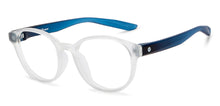 Load image into Gallery viewer, Transparent Oval Full Rim Kids Eyeglasses by Hooper-210257