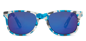 Multicolor Wayfarer Full Rim Kid Sunglasses by Hooper-200933