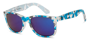 Multicolor Wayfarer Full Rim Kid Sunglasses by Hooper-200933
