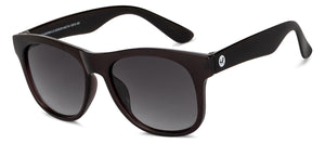 Brown Wayfarer Full Rim Kid Sunglasses by Hooper-200936