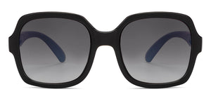 Black Square Full Rim Kid Sunglasses by Hooper-200948