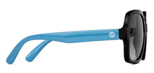 Black Square Full Rim Kid Sunglasses by Hooper-200948