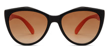 Load image into Gallery viewer, Black Cat Eye Full Rim Kid Sunglasses by Hooper-200951