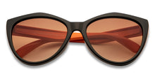 Load image into Gallery viewer, Black Cat Eye Full Rim Kid Sunglasses by Hooper-200951