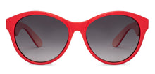 Load image into Gallery viewer, Red Cat Eye Full Rim Kid Sunglasses by Hooper-200957