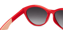 Load image into Gallery viewer, Red Cat Eye Full Rim Kid Sunglasses by Hooper-200957
