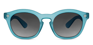 Blue Oval Full Rim Kid Sunglasses by Hooper-200966