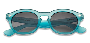Blue Oval Full Rim Kid Sunglasses by Hooper-200966