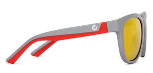 Grey Round Full Rim Kid Sunglasses by Hooper-200968