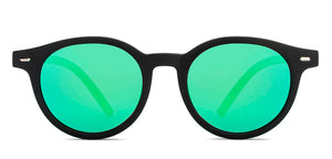 Black Round Full Rim Kids Sunglasses by Hooper-213652