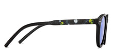 Load image into Gallery viewer, Black Round Full Rim Kids Sunglasses by Hooper-213652
