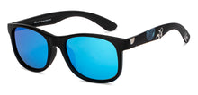 Load image into Gallery viewer, Black Wayfarer Full Rim Kids Sunglasses by Hooper-213654
