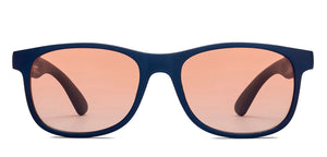 Blue Wayfarer Full Rim Kids Sunglasses by Hooper-213655