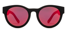Load image into Gallery viewer, Black Round Full Rim Kids Sunglasses by Hooper-213657