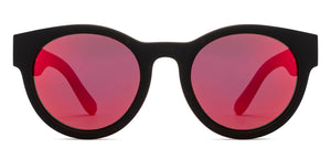 Black Round Full Rim Kids Sunglasses by Hooper-213657