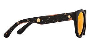 Black Round Full Rim Kids Sunglasses by Hooper-213657
