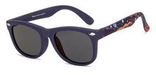Load image into Gallery viewer, Black Wayfarer Full Rim Kids Sunglasses by Hooper-213663
