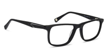 Load image into Gallery viewer, Black Rectangle Full Rim Unisex Eyeglasses by Vincent Chase Essentials-140657