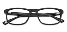 Load image into Gallery viewer, Black Rectangle Full Rim Unisex Eyeglasses by Vincent Chase Essentials-140657