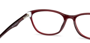 Red Cat Eye Full Rim Women Eyeglasses by Vincent Chase Online-140661