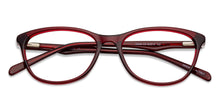 Load image into Gallery viewer, Red Cat Eye Full Rim Women Eyeglasses by Vincent Chase Online-140661