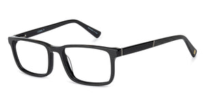 Grey Rectangle Full Rim Unisex Eyeglasses by Vincent Chase Online-140727