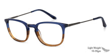 Load image into Gallery viewer, Blue Square Full Rim Unisex Eyeglasses by Vincent Chase Essentials-140748