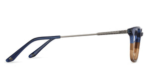 Blue Square Full Rim Unisex Eyeglasses by Vincent Chase Essentials-140748
