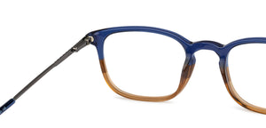 Blue Square Full Rim Unisex Eyeglasses by Vincent Chase Essentials-140748