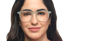 Jade Green Wayfarer Full Rim Unisex Eyeglasses by Lenskart Hustlr-212815