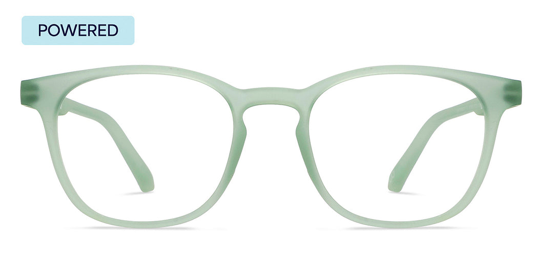 Jade Green Wayfarer Full Rim Unisex Eyeglasses by Lenskart Hustlr-212815