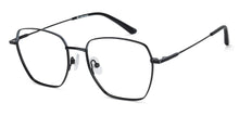 Load image into Gallery viewer, Black Square Full Rim Unisex Eyeglasses by John Jacobs-145497