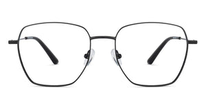 Black Square Full Rim Unisex Eyeglasses by John Jacobs-145497