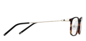 Brown Rectangle Full Rim Unisex Eyeglasses by John Jacobs Computer Glasses-142162