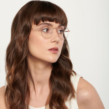 Load image into Gallery viewer, Gold Hexagonal Full Rim Unisex Eyeglasses by John Jacobs-136312