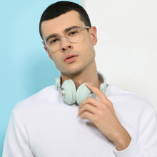 Load image into Gallery viewer, Transparent Round Full Rim Unisex Eyeglasses by John Jacobs-136323