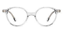 Load image into Gallery viewer, Transparent Round Full Rim Unisex Eyeglasses by John Jacobs-136323