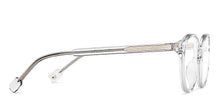 Load image into Gallery viewer, Transparent Round Full Rim Unisex Eyeglasses by John Jacobs-136323