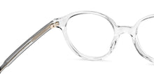 Load image into Gallery viewer, Transparent Round Full Rim Unisex Eyeglasses by John Jacobs-136323
