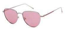 Load image into Gallery viewer, Silver Aviator Full Rim Unisex Sunglasses by John Jacobs-135206