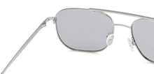 Load image into Gallery viewer, Silver Square Full Rim Unisex Sunglasses by John Jacobs-135209
