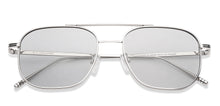 Load image into Gallery viewer, Silver Square Full Rim Unisex Sunglasses by John Jacobs-135209