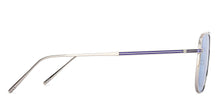 Load image into Gallery viewer, Silver Square Full Rim Unisex Sunglasses by John Jacobs-135210