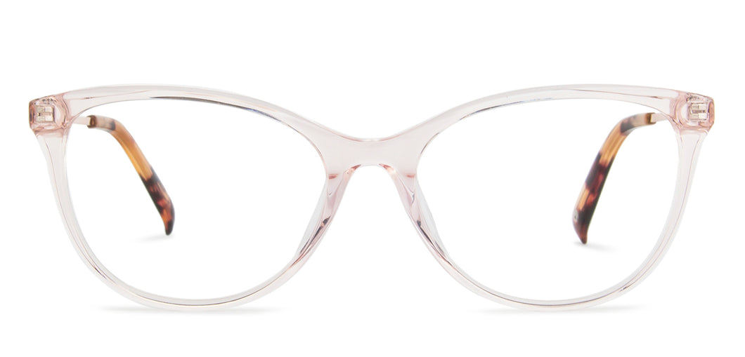 Pink Cat Eye Full Rim Women Eyeglasses by John Jacobs-144911