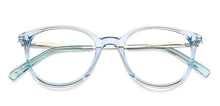 Load image into Gallery viewer, Sky Blue Cat Eye Full Rim Women Eyeglasses by John Jacobs-144915