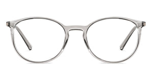 Grey Round Full Rim Unisex Eyeglasses by John Jacobs-144382